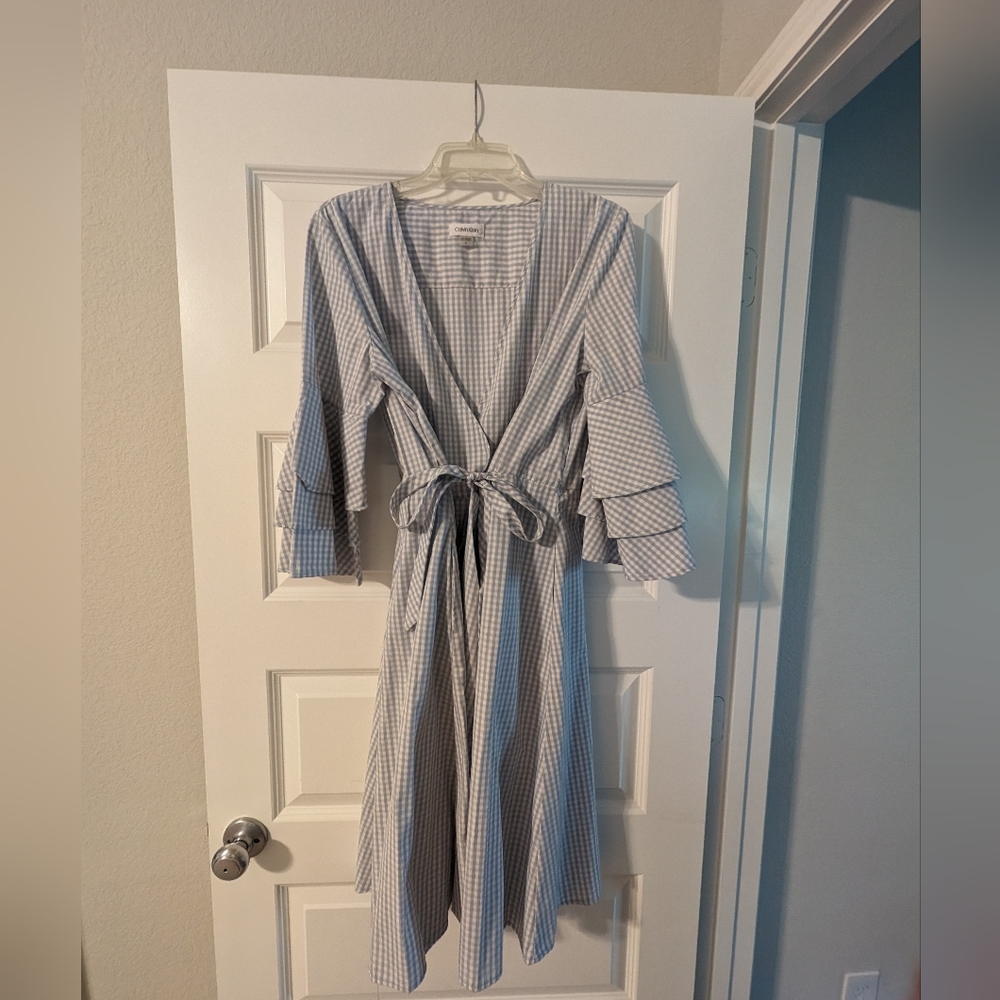 Calvin Klein gingham dress
